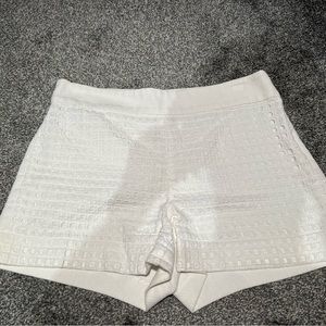 J.Crew High Waisted White Shorts :)